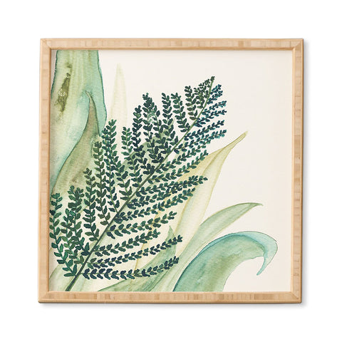 Viviana Gonzalez Botanical vibes 04 Framed Wall Art
