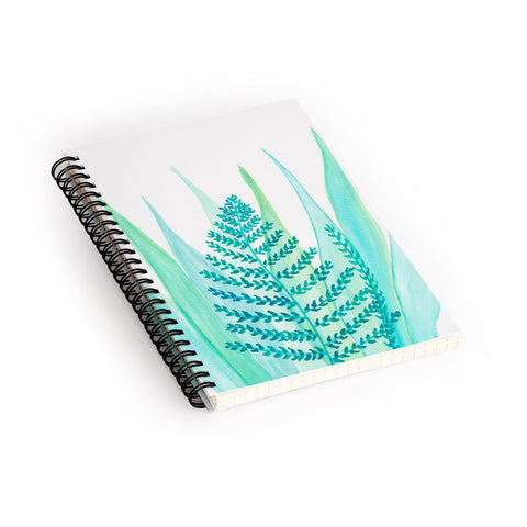 Viviana Gonzalez Botanical vibes 06 Spiral Notebook
