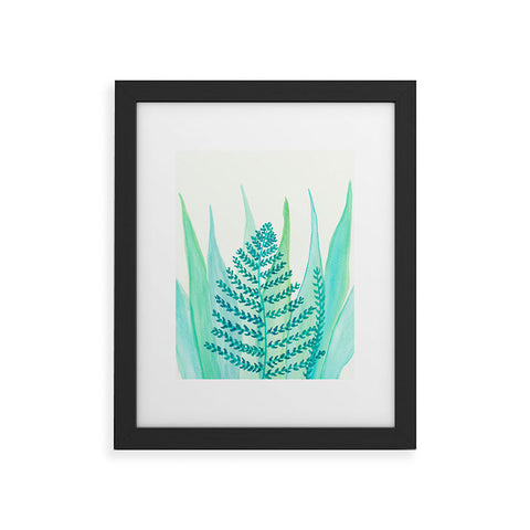 Viviana Gonzalez Botanical vibes 06 Framed Art Print