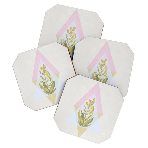 Viviana Gonzalez Botanical vibes 09 Coaster Set