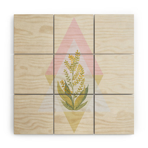 Viviana Gonzalez Botanical vibes 09 Wood Wall Mural