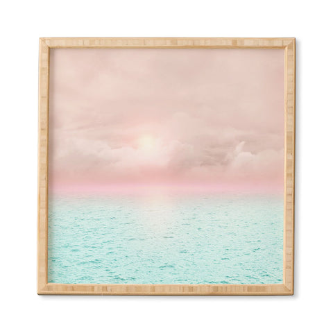 Viviana Gonzalez Calm Sunset 02 Framed Wall Art