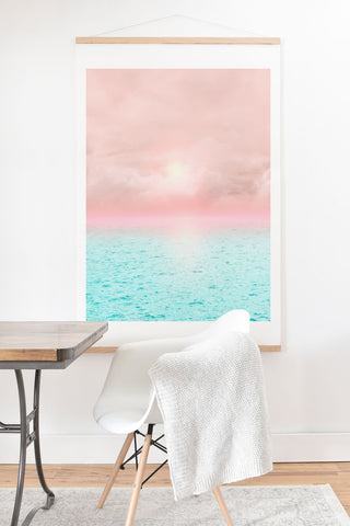 Viviana Gonzalez Calm Sunset 02 Art Print And Hanger
