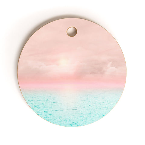 Viviana Gonzalez Calm Sunset 02 Cutting Board Round