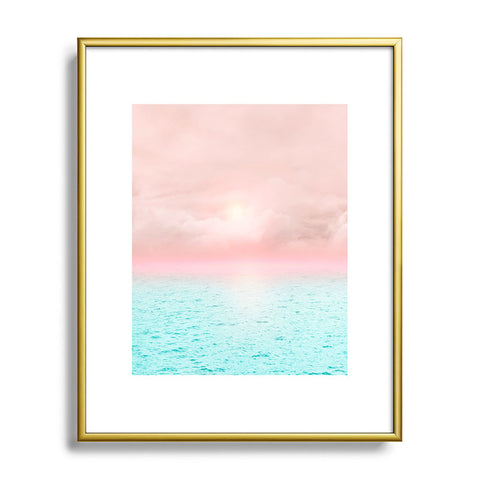 Viviana Gonzalez Calm Sunset 02 Metal Framed Art Print