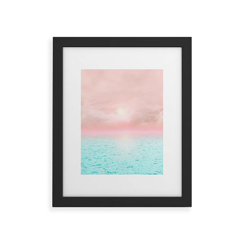 Viviana Gonzalez Calm Sunset 02 Framed Art Print