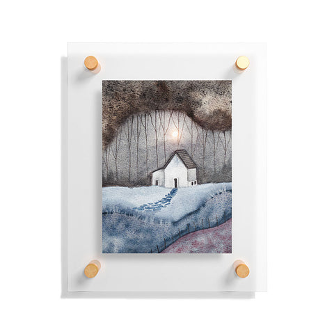 Viviana Gonzalez Cottage In The Woods 3 Floating Acrylic Print