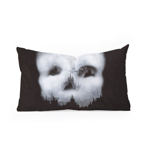 Viviana Gonzalez Dark City Oblong Throw Pillow