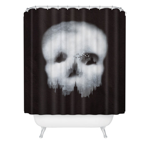 Viviana Gonzalez Dark City Shower Curtain