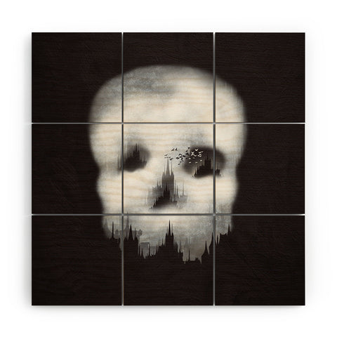 Viviana Gonzalez Dark City Wood Wall Mural