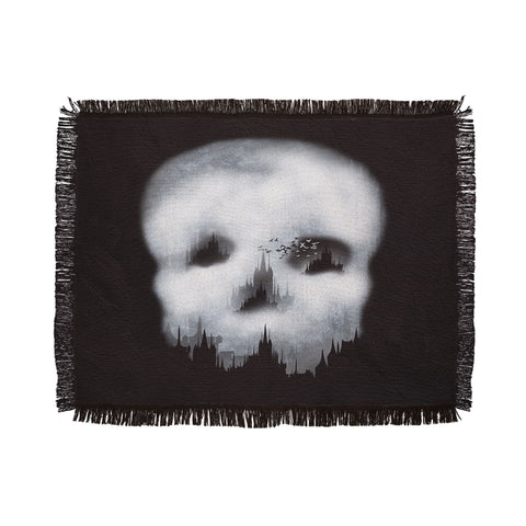 Viviana Gonzalez Dark City Throw Blanket