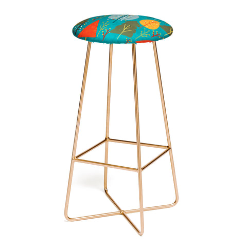 Viviana Gonzalez Decor Modern Christmas 1 Bar Stool