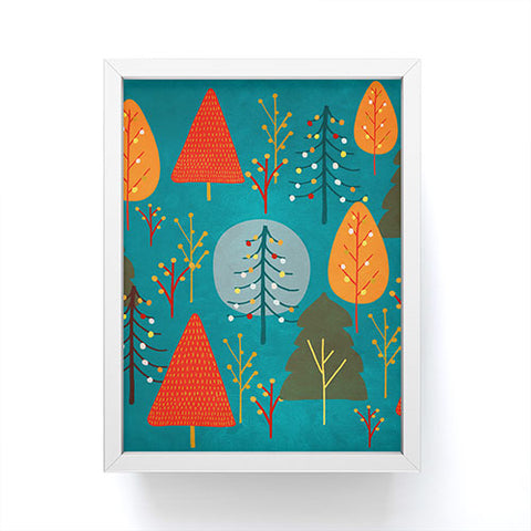 Viviana Gonzalez Decor Modern Christmas 1 Framed Mini Art Print