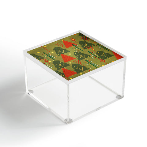 Viviana Gonzalez Decor Modern Christmas 3 Acrylic Box