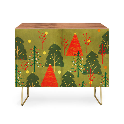 Viviana Gonzalez Decor Modern Christmas 3 Credenza