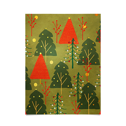 Viviana Gonzalez Decor Modern Christmas 3 Poster
