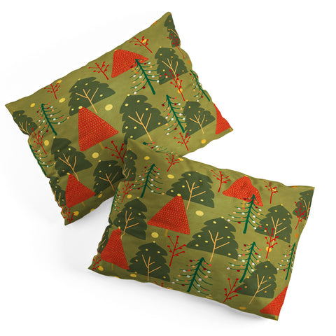 Viviana Gonzalez Decor Modern Christmas 3 Pillow Shams