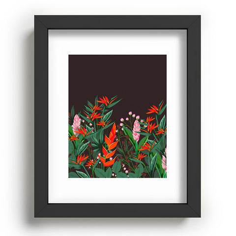 Viviana Gonzalez Dramatic Florals collection 01 Recessed Framing Rectangle