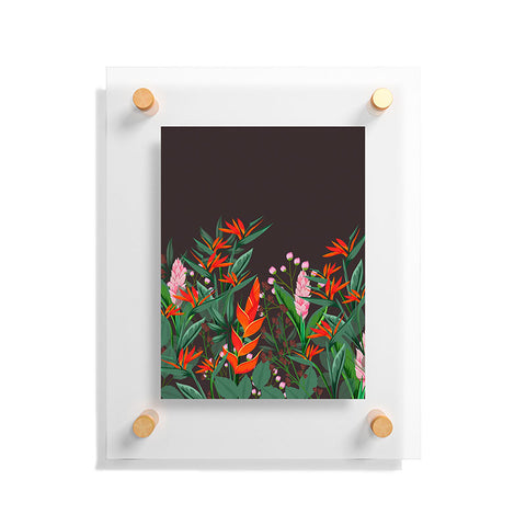 Viviana Gonzalez Dramatic Florals collection 01 Floating Acrylic Print
