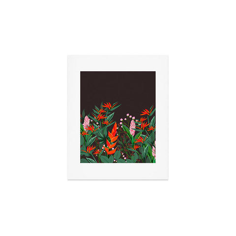 Viviana Gonzalez Dramatic Florals collection 01 Art Print