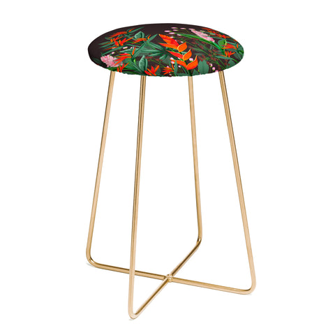 Viviana Gonzalez Dramatic Florals collection 01 Counter Stool
