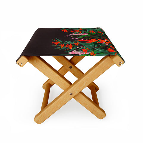 Viviana Gonzalez Dramatic Florals collection 01 Folding Stool
