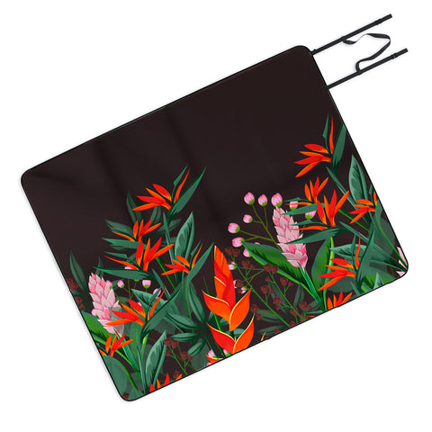Viviana Gonzalez Dramatic Florals collection 01 Picnic Blanket