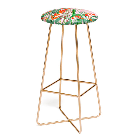 Viviana Gonzalez Dramatic Florals collection 02 Bar Stool