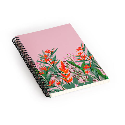 Viviana Gonzalez Dramatic Florals collection 02 Spiral Notebook