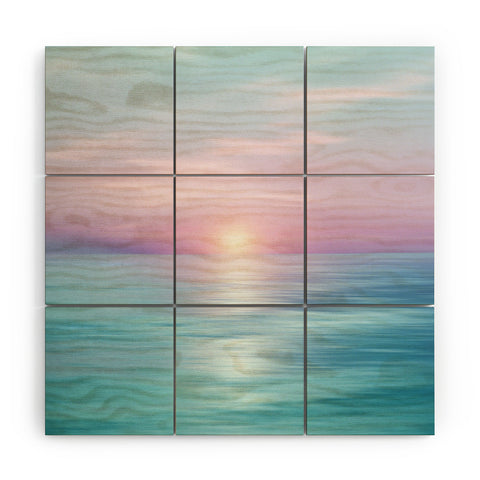 Viviana Gonzalez Dreamy sunset Wood Wall Mural