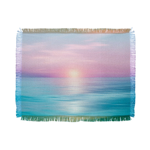 Viviana Gonzalez Dreamy sunset Throw Blanket