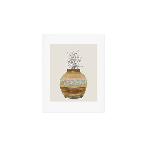 Viviana Gonzalez Earthenware Inspiration Vase Art Print