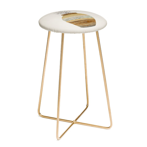 Viviana Gonzalez Earthenware Inspiration Vase Counter Stool