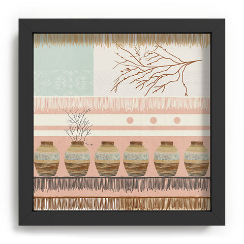 Viviana Gonzalez Earthenware InspirationPattern Recessed Framing Square