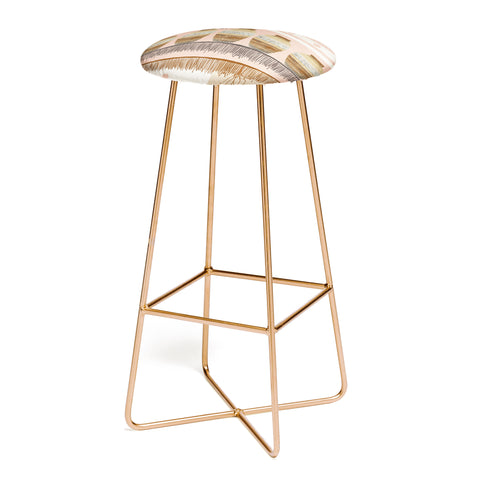 Viviana Gonzalez Earthenware InspirationPattern Bar Stool