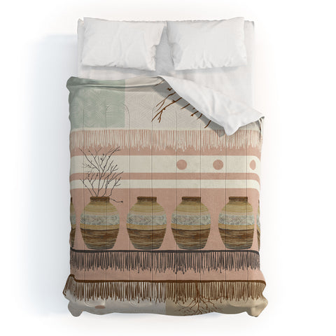 Viviana Gonzalez Earthenware InspirationPattern Comforter