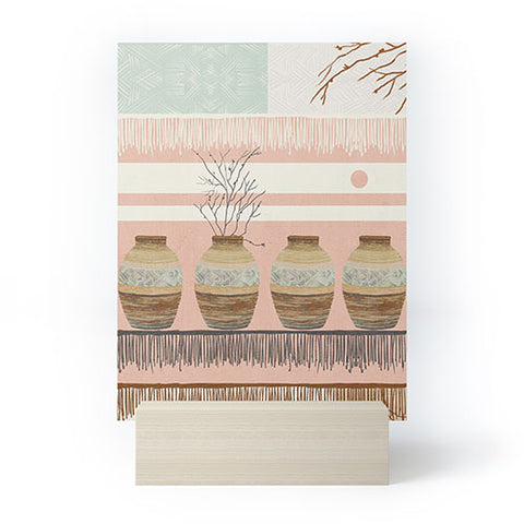 Viviana Gonzalez Earthenware InspirationPattern Mini Art Print