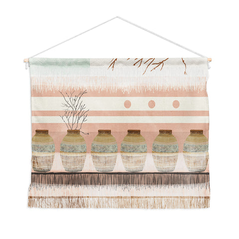 Viviana Gonzalez Earthenware InspirationPattern Wall Hanging Landscape