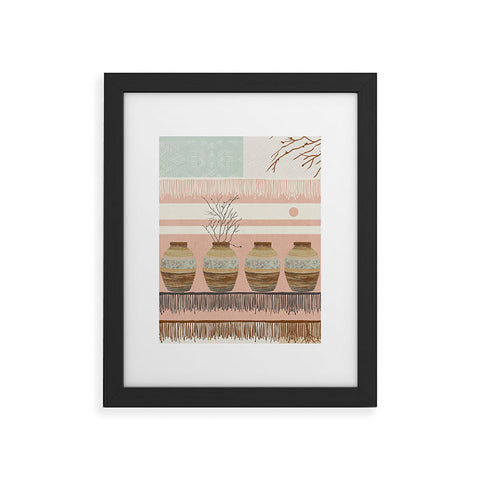 Viviana Gonzalez Earthenware InspirationPattern Framed Art Print