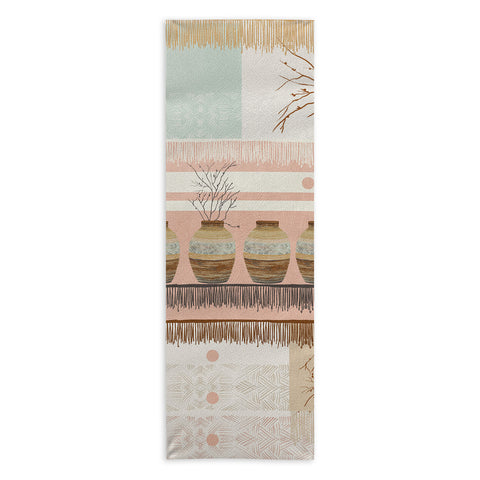 Viviana Gonzalez Earthenware InspirationPattern Yoga Towel