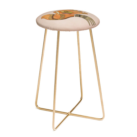 Viviana Gonzalez Ethnic vibes 01 Counter Stool