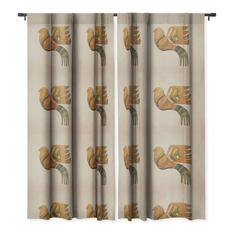 Viviana Gonzalez Ethnic vibes 01 Blackout Window Curtain