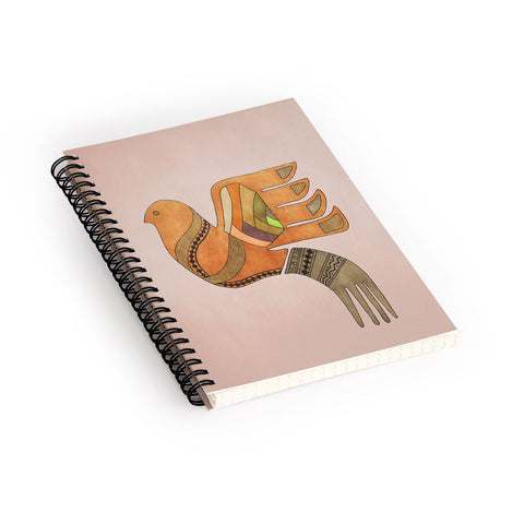 Viviana Gonzalez Ethnic vibes 01 Spiral Notebook
