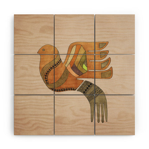 Viviana Gonzalez Ethnic vibes 01 Wood Wall Mural