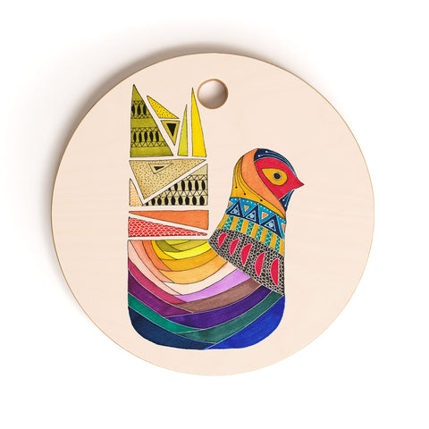 Viviana Gonzalez Ethnic vibes 02 Cutting Board Round