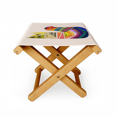 Viviana Gonzalez Ethnic vibes 02 Folding Stool