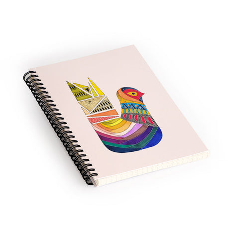 Viviana Gonzalez Ethnic vibes 02 Spiral Notebook