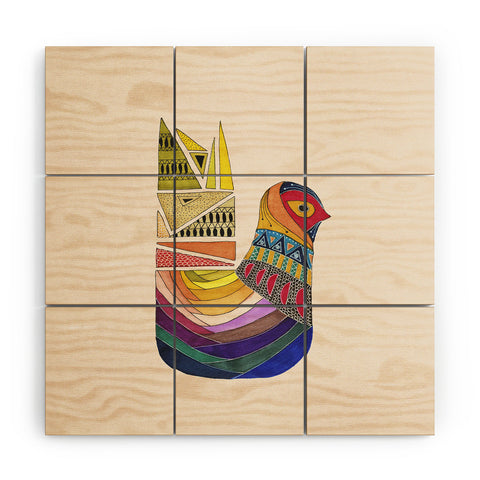 Viviana Gonzalez Ethnic vibes 02 Wood Wall Mural