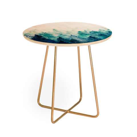 Viviana Gonzalez Fade Away I Round Side Table