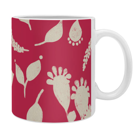 Viviana Gonzalez Floral Magenta vibes 02 Coffee Mug